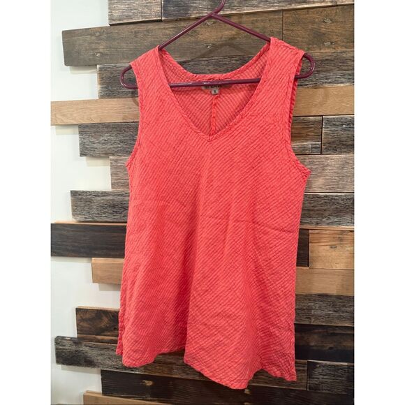 Flax NWOT linen sleeveless top size small - Picture 2 of 8